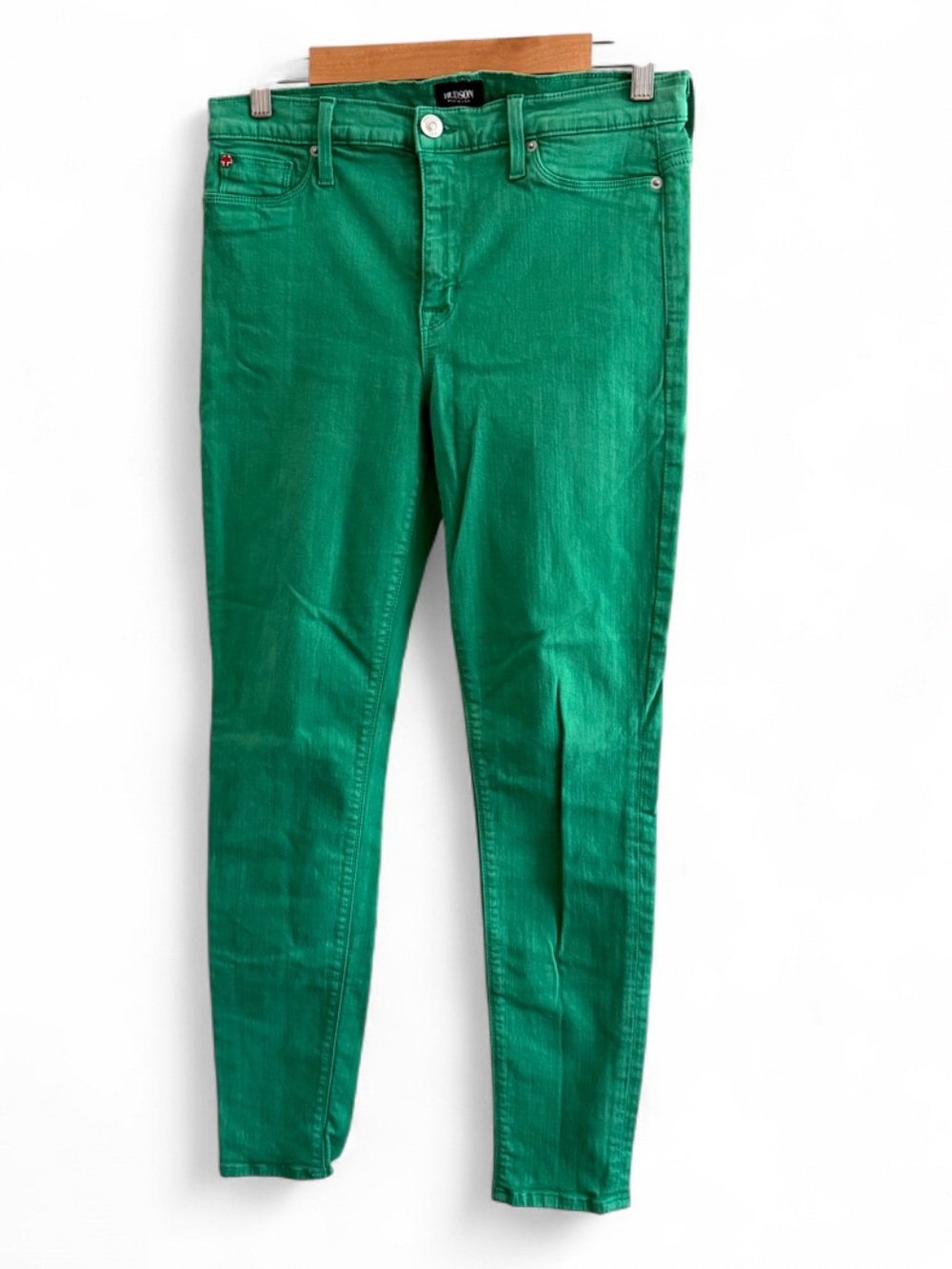 Hudson Jeans Emerald Green High Stretch Jeans